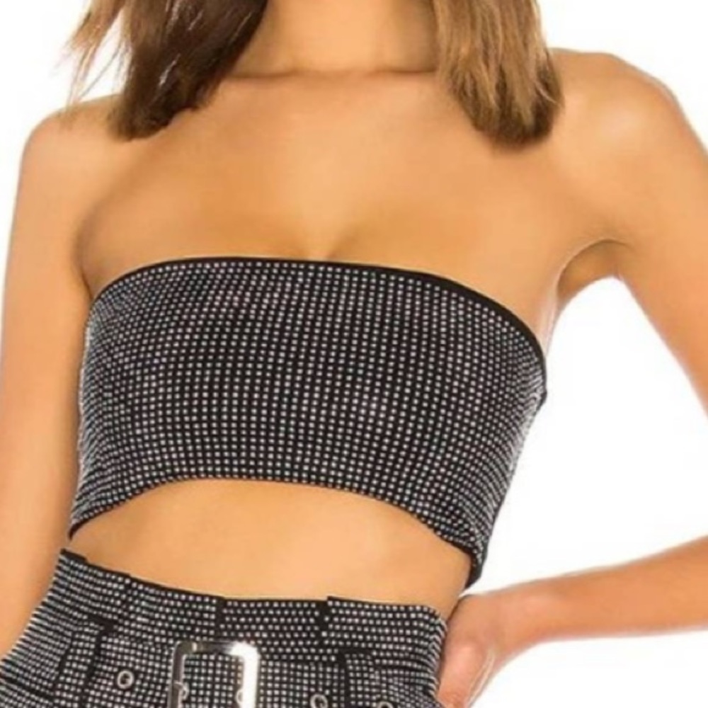 I.AM.GIA Aurora bandeau top. Size XS.